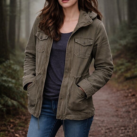 BDG Jackets & Blazers - BDG Olive Green Field Jacket